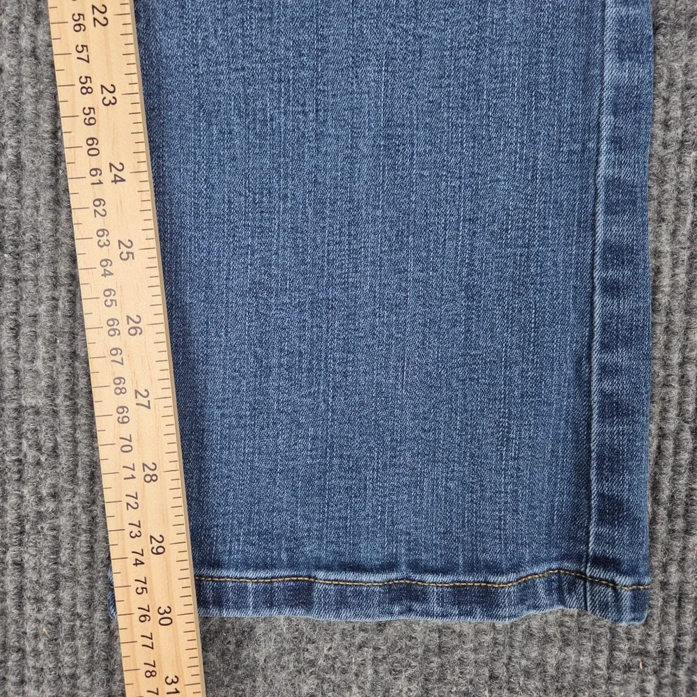 Wrangler Womens Medium Wash Bootcut Jeans Blue Stretch Denim Size 10/30 1802564